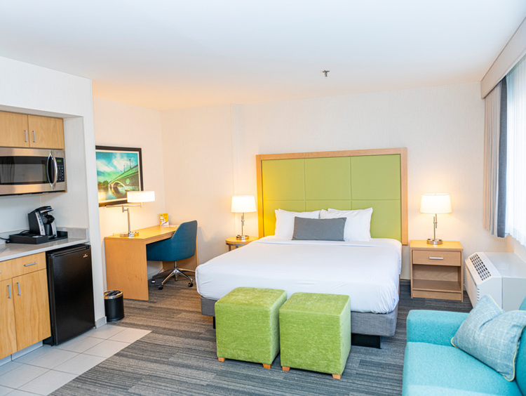 View of Hotel Suites in Boston, MA