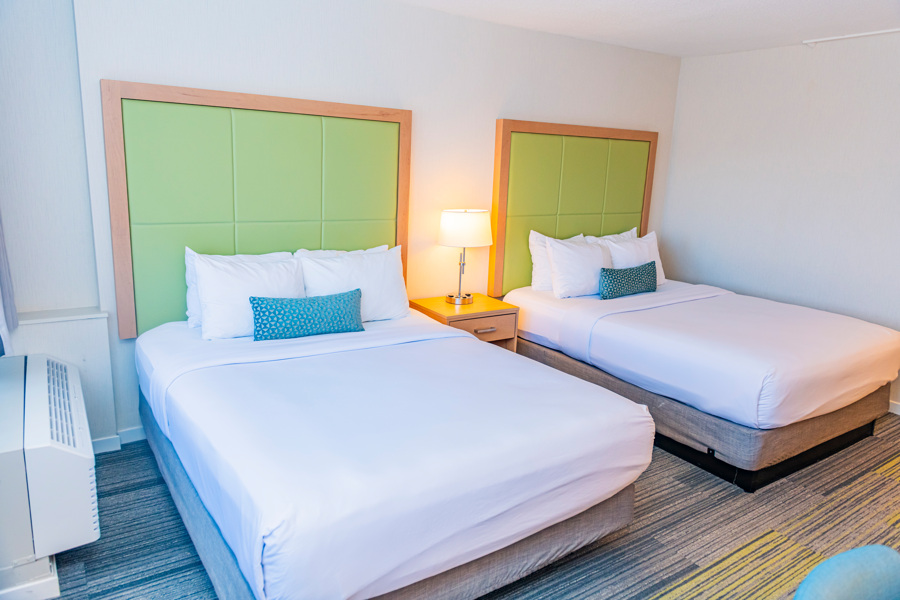 Large Boston Hotel Rooms with two Queen beds