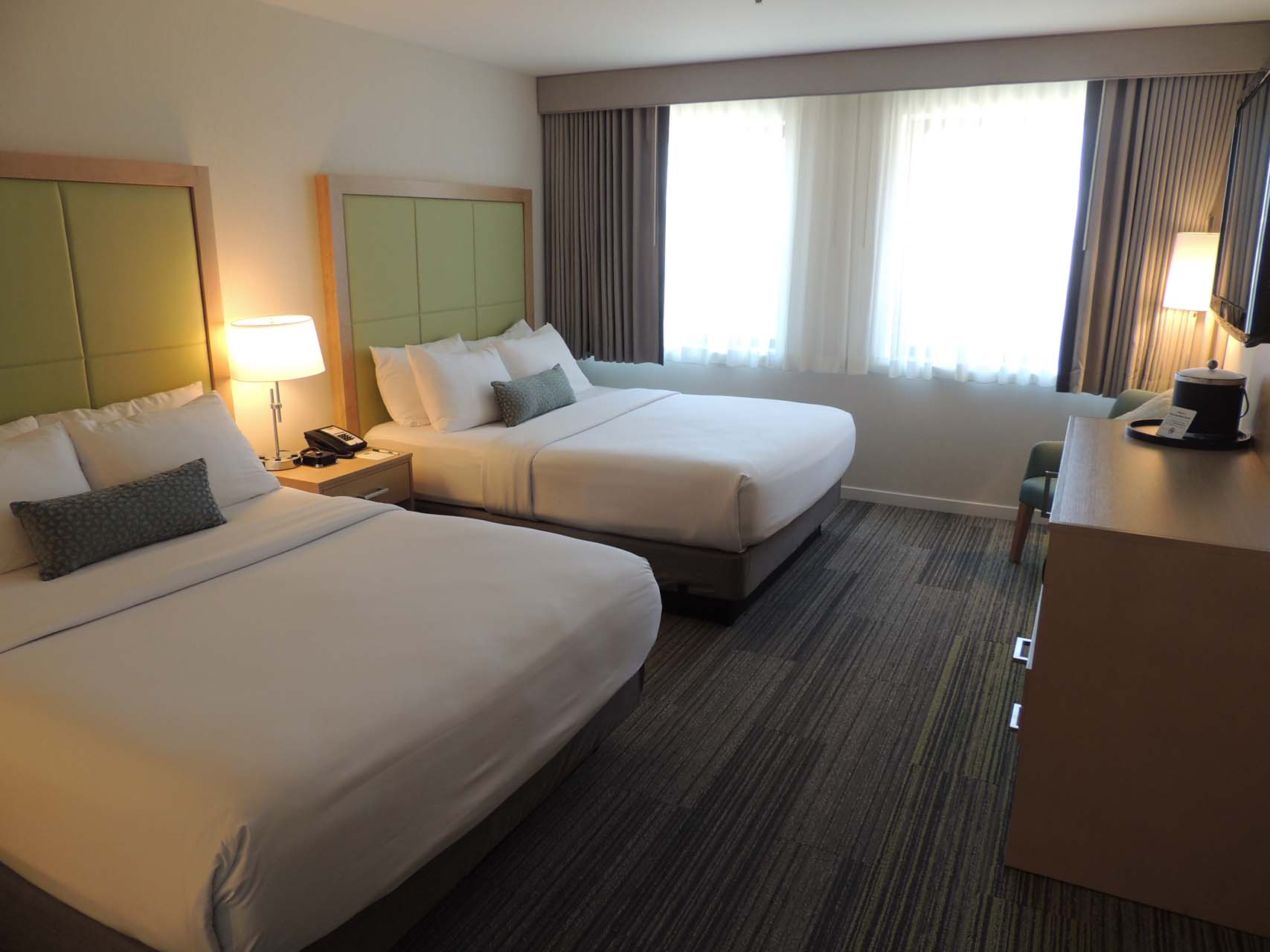 Large Boston Hotel Rooms with two Queen beds